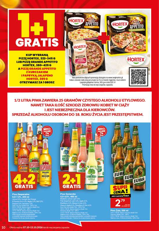Twój Market - gazetka promocyjna Gazetka od środy 07.10 do wtorku 13.10 - strona 10