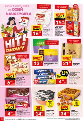 Twój Market - gazetka promocyjna Gazetka od środy 07.10 do wtorku 13.10 - strona 22