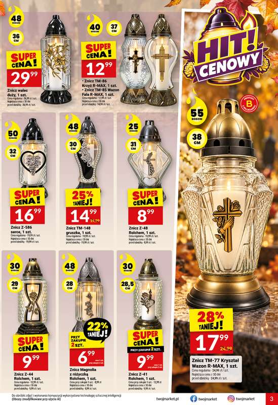 Twój Market - gazetka promocyjna Gazetka od środy 07.10 do wtorku 13.10 - strona 3