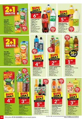 Twój Market - gazetka promocyjna Gazetka od środy 07.10 do wtorku 13.10 - strona 34