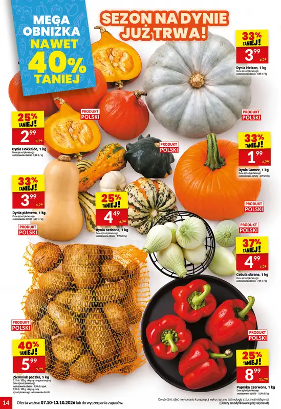 Twój Market - gazetka promocyjna Gazetka od środy 07.10 do wtorku 13.10 - strona 14