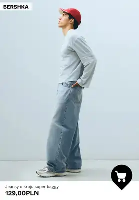 Bershka - gazetka promocyjna Jeansy męskie od 129,00 PLN od środy 07.10  - strona 7