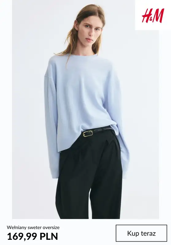 H&M - gazetka promocyjna Swetry damskie od 69,99 PLN od środy 07.10  - strona 7