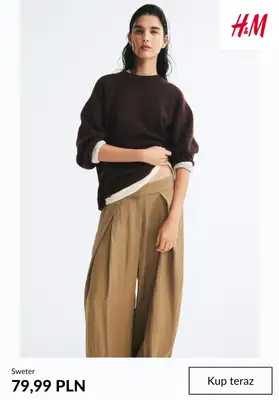 H&M - gazetka promocyjna Swetry damskie od 69,99 PLN od środy 07.10  - strona 8