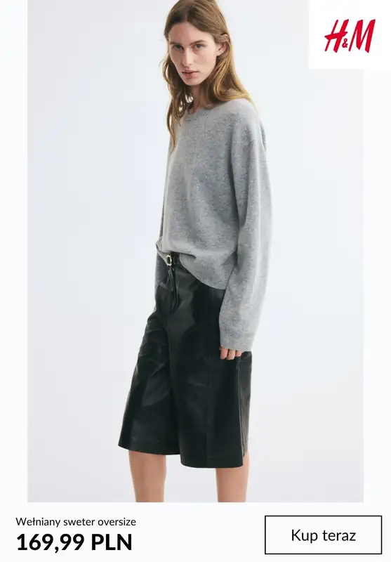 H&M - gazetka promocyjna Swetry damskie od 69,99 PLN od środy 07.10  - strona 3