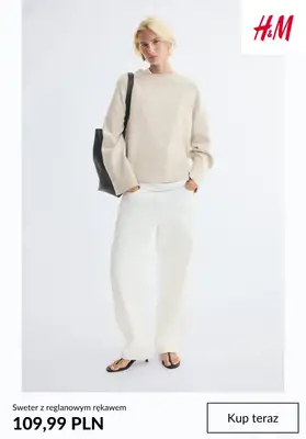 H&M - gazetka promocyjna Swetry damskie od 69,99 PLN od środy 07.10  - strona 9