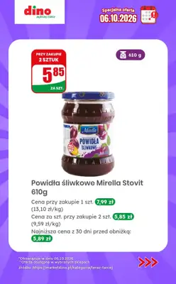 Dino - gazetka promocyjna Specjalna oferta na 06.10.2026 - promocje spoza gazetki od wtorku 06.10 do wtorku 06.10 - strona 12