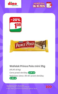 Dino - gazetka promocyjna Specjalna oferta na 06.10.2026 - promocje spoza gazetki od wtorku 06.10 do wtorku 06.10 - strona 8