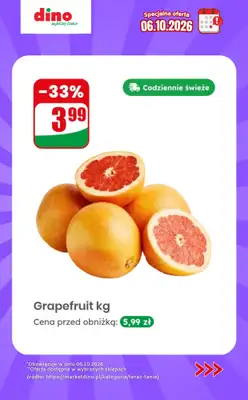 Dino - gazetka promocyjna Specjalna oferta na 06.10.2026 - promocje spoza gazetki od wtorku 06.10 do wtorku 06.10 - strona 2