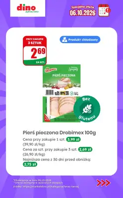 Dino - gazetka promocyjna Specjalna oferta na 06.10.2026 - promocje spoza gazetki od wtorku 06.10 do wtorku 06.10 - strona 5