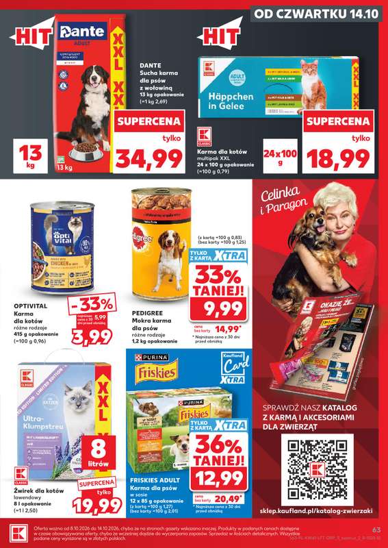 Kaufland - gazetka promocyjna Gazetka Tygodnia od czwartku 08.10 do środy 14.10 - strona 63