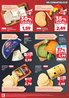 Kaufland - gazetka promocyjna Gazetka Tygodnia od czwartku 08.10 do środy 14.10 - strona 31