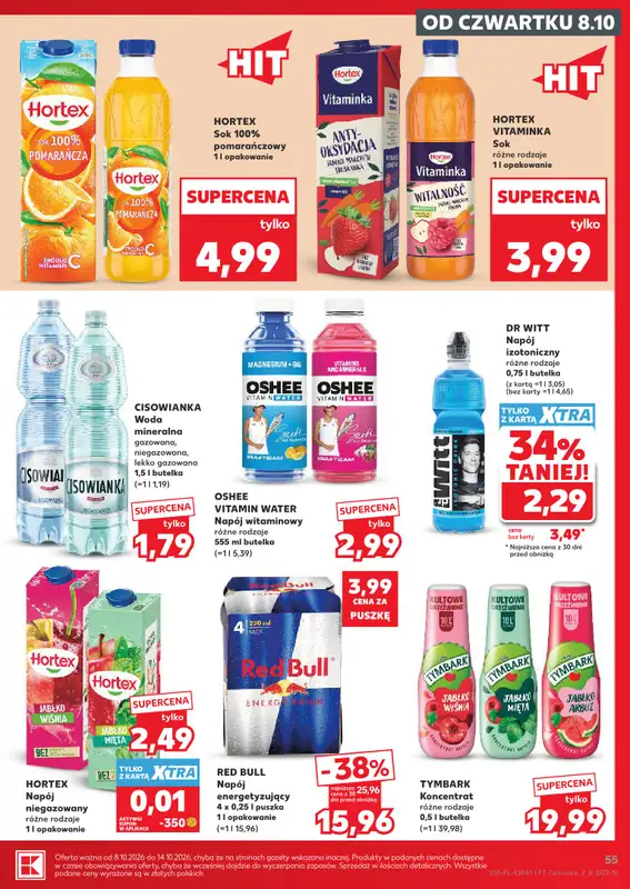 Kaufland - gazetka promocyjna Gazetka Tygodnia od czwartku 08.10 do środy 14.10 - strona 55