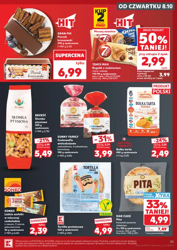Kaufland - gazetka promocyjna Gazetka Tygodnia od czwartku 08.10 do środy 14.10 - strona 35