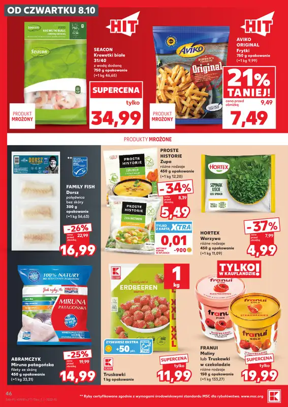 Kaufland - gazetka promocyjna Gazetka Tygodnia od czwartku 08.10 do środy 14.10 - strona 46