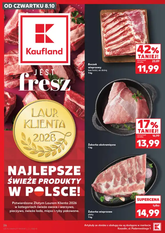 Kaufland - gazetka promocyjna Gazetka Tygodnia od czwartku 08.10 do środy 14.10 - strona 26