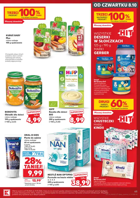 Kaufland - gazetka promocyjna Gazetka Tygodnia od czwartku 08.10 do środy 14.10 - strona 65