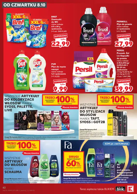 Kaufland - gazetka promocyjna Gazetka Tygodnia od czwartku 08.10 do środy 14.10 - strona 62