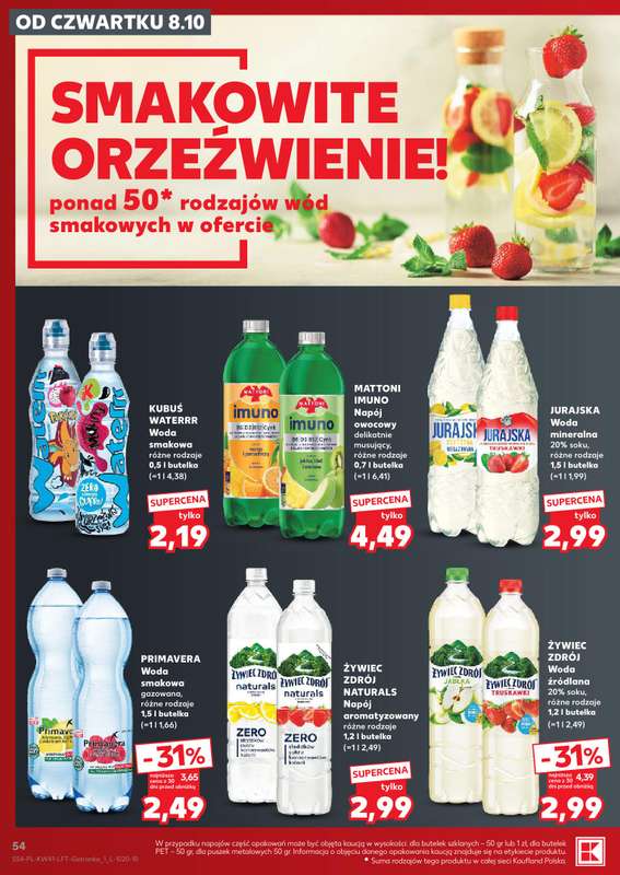 Kaufland - gazetka promocyjna Gazetka Tygodnia od czwartku 08.10 do środy 14.10 - strona 54