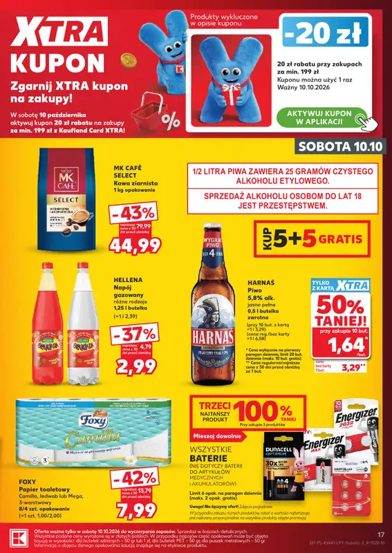 Kaufland - gazetka promocyjna Gazetka Tygodnia od czwartku 08.10 do środy 14.10 - strona 17