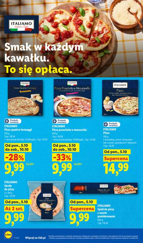 Lidl - gazetka promocyjna Od poniedziałku od poniedziałku 05.10 do środy 07.10 - strona 50