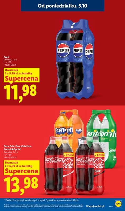 Lidl - gazetka promocyjna Od poniedziałku od poniedziałku 05.10 do środy 07.10 - strona 13