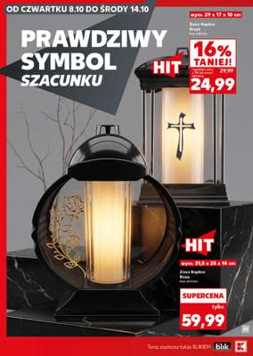 Kaufland - gazetka promocyjna Oferta Kaufland - Znicze od czwartku 08.10 do środy 14.10 - strona 8