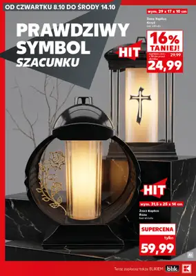 Kaufland - gazetka promocyjna Oferta Kaufland - Znicze od czwartku 08.10 do środy 14.10 - strona 8