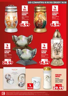 Kaufland - gazetka promocyjna Oferta Kaufland - Znicze od czwartku 08.10 do środy 14.10 - strona 7