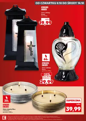 Kaufland - gazetka promocyjna Oferta Kaufland - Znicze od czwartku 08.10 do środy 14.10 - strona 9