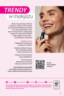 Hebe - gazetka promocyjna Katalog Trendy w makijażu od wtorku 06.10  - strona 3