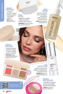Hebe - gazetka promocyjna Katalog Trendy w makijażu od wtorku 06.10  - strona 14