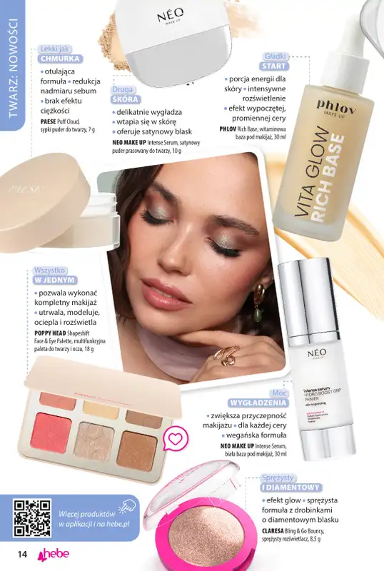 Hebe - gazetka promocyjna Katalog Trendy w makijażu od wtorku 06.10  - strona 14