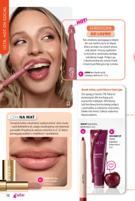Hebe - gazetka promocyjna Katalog Trendy w makijażu od wtorku 06.10  - strona 12