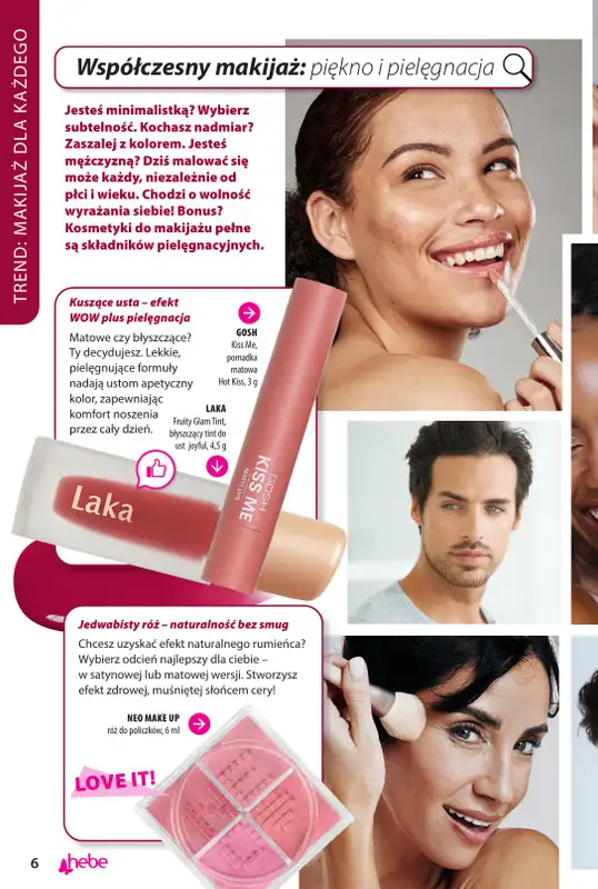 Hebe - gazetka promocyjna Katalog Trendy w makijażu od wtorku 06.10  - strona 6