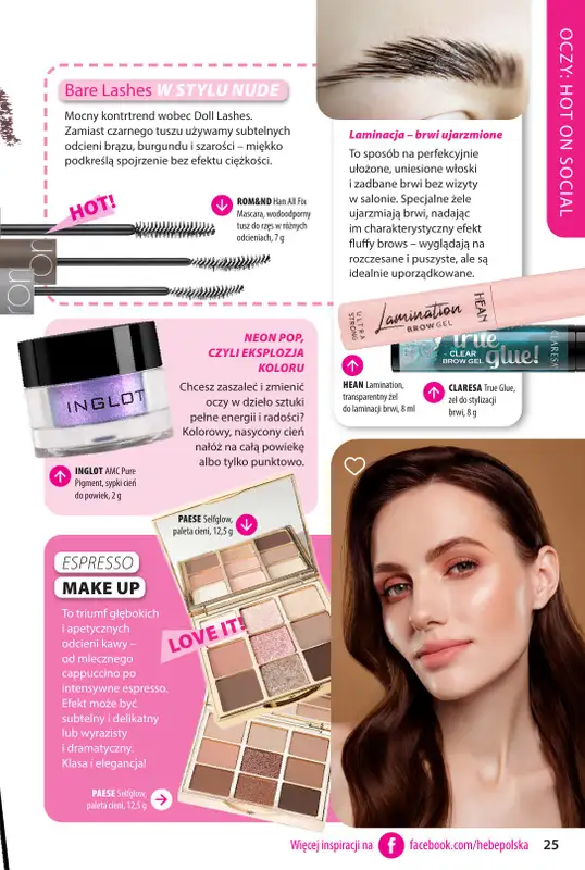 Hebe - gazetka promocyjna Katalog Trendy w makijażu od wtorku 06.10  - strona 25