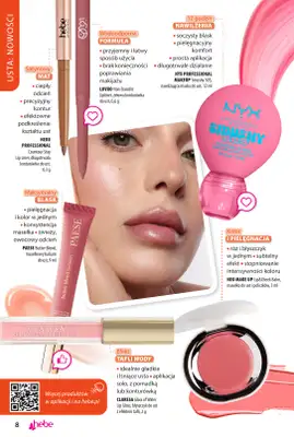 Hebe - gazetka promocyjna Katalog Trendy w makijażu od wtorku 06.10  - strona 8