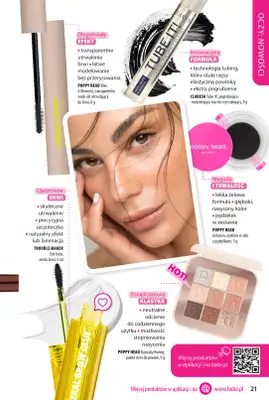 Hebe - gazetka promocyjna Katalog Trendy w makijażu od wtorku 06.10  - strona 21