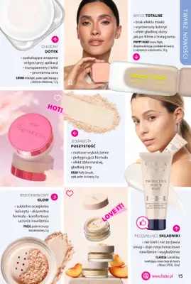 Hebe - gazetka promocyjna Katalog Trendy w makijażu od wtorku 06.10  - strona 15