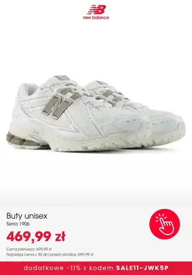 New Balance - gazetka promocyjna Extra  -11% na SALE z kodem od wtorku 06.10  - strona 9
