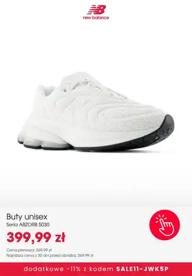 New Balance - gazetka promocyjna Extra  -11% na SALE z kodem od wtorku 06.10  - strona 5
