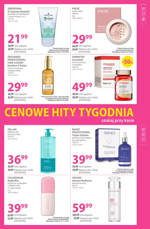 Hebe - gazetka promocyjna Gazetka od wtorku 06.10 do wtorku 20.10 - strona 11
