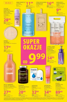 Hebe - gazetka promocyjna Gazetka od wtorku 06.10 do wtorku 20.10 - strona 19