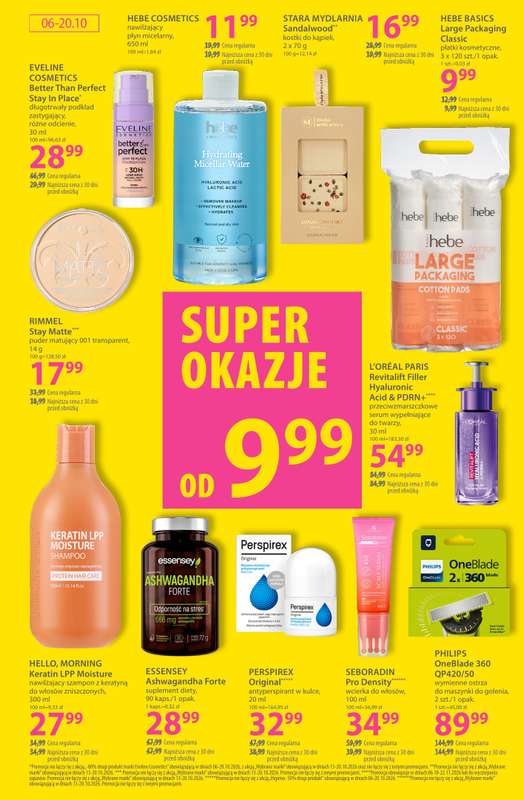 Hebe - gazetka promocyjna Gazetka od wtorku 06.10 do wtorku 20.10 - strona 19