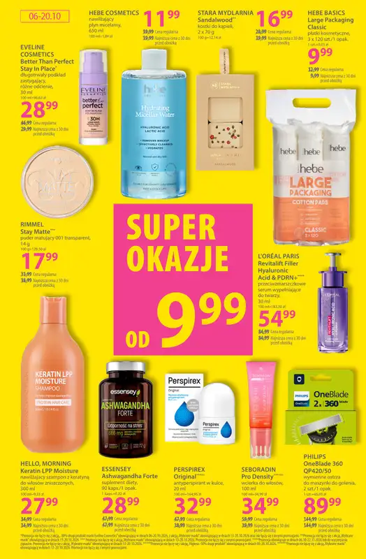 Hebe - gazetka promocyjna Gazetka od wtorku 06.10 do wtorku 20.10 - strona 19