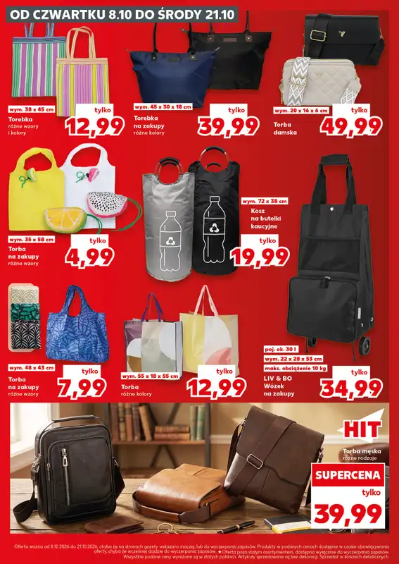 Kaufland - gazetka promocyjna Oferta Kaufland - Non Food od czwartku 08.10 do środy 21.10 - strona 18