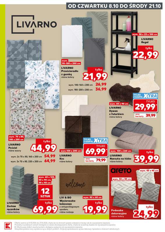 Kaufland - gazetka promocyjna Oferta Kaufland - Non Food od czwartku 08.10 do środy 21.10 - strona 9
