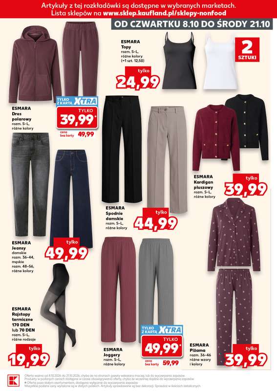 Kaufland - gazetka promocyjna Oferta Kaufland - Non Food od czwartku 08.10 do środy 21.10 - strona 11
