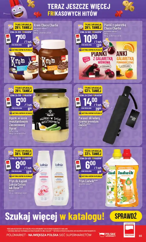 POLOmarket - gazetka promocyjna Gazetka od środy 07.10 do wtorku 13.10 - strona 65