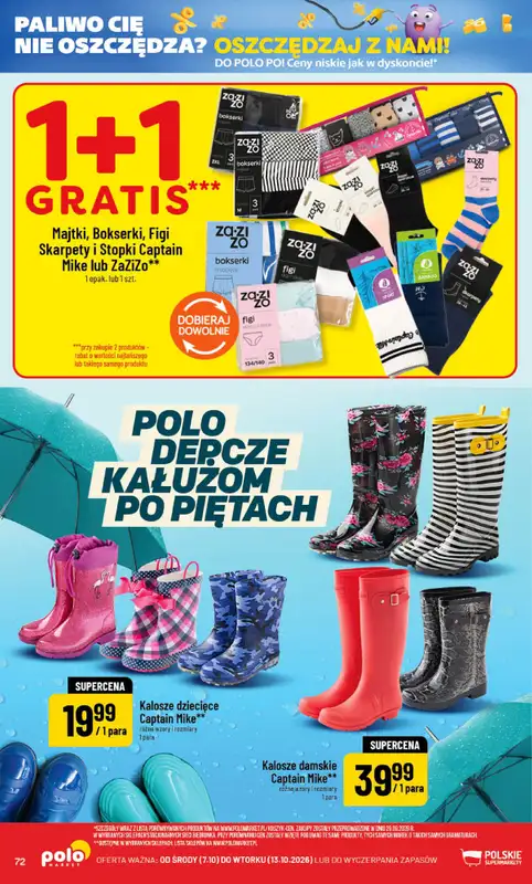 POLOmarket - gazetka promocyjna Gazetka od środy 07.10 do wtorku 13.10 - strona 72